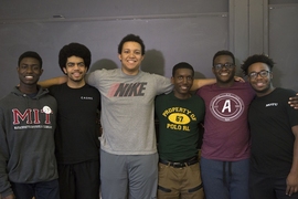 Members of The Standard gather for a photo before a workshop.