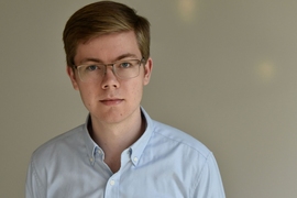 Chemical engineering graduate student Connor Coley is researching ways to improve automation and computer assistance in synthesis planning and reaction optimization with medicinal chemistry applications.