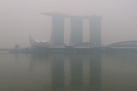 Researchers have found that burning peatlands in Indonesia are responsible for much of the haze enveloping Singapore. 