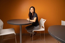 Jessy Lin, an MIT senior double-majoring in electrical engineering and computer science and in philosophy.