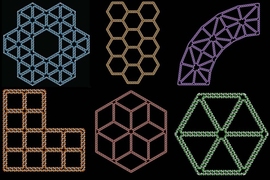 MIT and Arizona State University researchers have created a computer program that can translate drawings of arbitrary shapes into two-dimensional structures made of DNA.