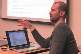 "I became focused on a life in political science at a pretty young age, and by high school, it seemed like a natural path," says Andrew Halterman, PhD candidate in the Department of Political Science.
