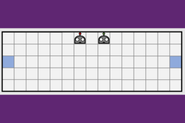 Using a new cooperative learning technique, MIT-IBM Watson AI Lab researchers cut by half the time it took a pair of robot agents to learn to maneuver to opposite sides of a virtual room.