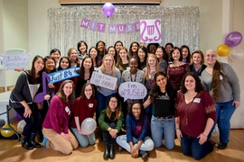 MIT Muses, from the founding class to present, reunited to celebrated 30 years a cappella.