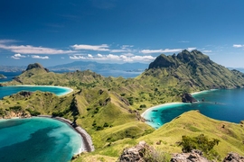 In Indonesia, ancient tectonic activity has exposed rocks to tropical conditions, causing them to naturally absorb carbon dioxide from the atmosphere.