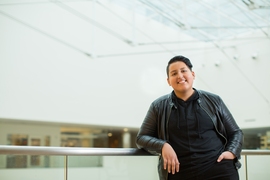 K. Guadalupe Cruz studies the neuroscience of decision-making and creates community in the Department of Brain and Cognitive Sciences. 