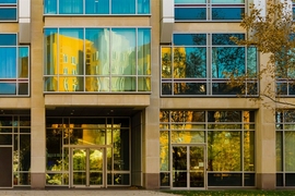 MIT Building 68, home of the Department of Biology