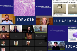 IdeaStream 2020 featured presentations from 19 research projects across MIT, as well as Q&A sessions with speakers via Zoom.
