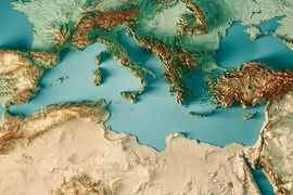 Global climate models agree that the Mediterranean area will be significantly drier, potentially seeing 40 percent less precipitation during the winter rainy season in the already parched regions of the Middle East and North Africa.