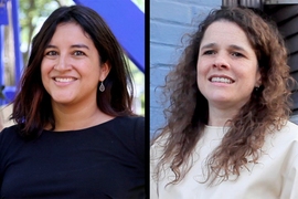 Left to right: MIT associate professors Eden Medina of science, technology, and society and Sarah Williams of technology and urban planning. Medina is particularly well-versed in the social, historical, and ethical aspects of computing, and Williams brings expertise as a practicing data scientist. Their multi-layered course, Data and Society, is designed to train practitioners who know how to use ...