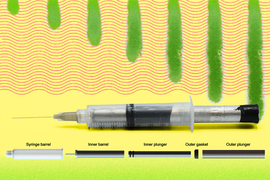 a low cost syringe for injecting viscous materials