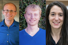 Photos of Michael Birnbaum, Anders Hansen, and Tami Lieberman