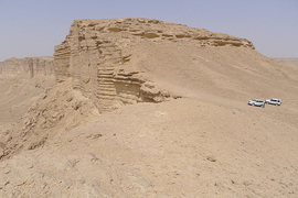 Photo of the Saudi Arabian desert