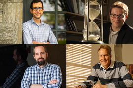 Images of the four 2022 MacVicar Faculty Fellows 