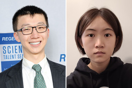 Side-by-side headshots of Rupert Li and Audrey Xie