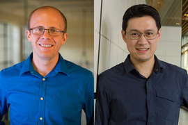 Side-by-side headshots of Michael Birbaum and Gene-Wei Li