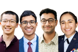 Four side-by-side headshots