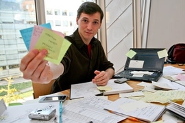 EECS graduate student Michael Bernstein