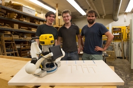 From left to right: Ilan E. Moyer, Alec Rivers, Frédo Durand.