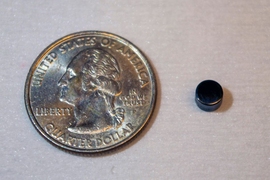 An example of the type of test electrodes the researchers use.
