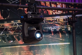  One team developed an automated tracking spotlight for theaters.
