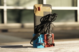The researchers prototyped the sensor using the camera in an ordinary cellphone and a commodity laser emitter that costs about $10. 

