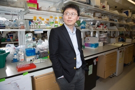 “I was always interested in biology but I felt that it’s important to get a solid training in chemistry and physics,” Feng Zhang says. 