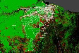 Sourcemap gives companies a visual map of all connected global supplier locations for their products. The software also pulls news feeds on significant political events or environmental disasters to alert companies to potential interruptions. 
