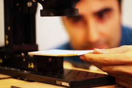 A new imaging system can read closed books. “The Metropolitan Museum in New York showed a lot of interest in this, because they want to, for example, look into some antique books that they don’t even want to touch,” says Barmak Heshmat, a research scientist at the MIT Media Lab.
