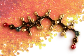 Polymers, or long chains of repeating molecules, are found in many objects that we encounter every day, including anything made of plastic or rubber. These chains form networks in which each chain would ideally would bind to only one other chain. However, in real-life materials, a significant fraction of these chains bind to themselves, forming defects — floppy loops that weaken the network.
