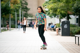 “If there's any place that I can do the weird stuff that I like to do, it would be in academia, and it would be at MIT,” says PhD student Lily Bui. “I'm not quite satisfied with being pigeonholed into one role, and I think that's just going to stay the case for the rest of my life.”
