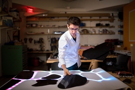 “The whole goal of my life is to fix all the people problems. I sincerely think that the biggest problems we have are how we deal with each other, and how we treat each other. [We need to be] promoting empathy and understanding, and technology is an enormous power to influence that in a good way,” senior Garrett Parrish says. 
