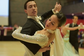 Cavuto spends his free time in high-level competitive ballroom dancing and varsity fencing, two very different but equally demanding disciplines that are based on precision movement.
