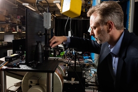 “There are many thousands of combinations of materials and interfaces that we can create,” says associate professor Geoffrey Beach. “So with this wealth of material structures, rather than relying on the few materials that nature has given us, we can now design materials and their magnetic properties to exhibit the characteristics that we want.”
