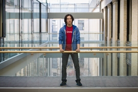 “At heart I’m still looking for good stories that explain things I see in the world around me,” says senior Kevin Zhou. 
