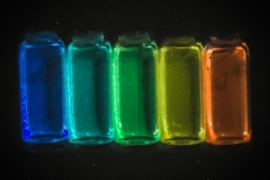 Researchers have found a way to make tiny particles that can be injected into the body, where they emit short-wave infrared light. The advance may open up a new way of making detailed images of internal body structures such as fine networks of blood vessels.
