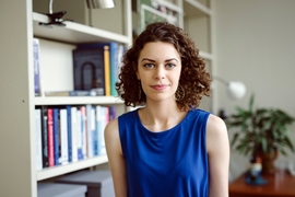 “I found diaries from 7th grade where I asked a whole stream of questions about the universe and the ‘edge of the universe’ and its expansion,” says senior Talia Weiss.
