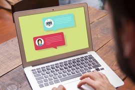 Giant Otter Technologies, founded by artificial intelligence video game developer Jeff Orkin, an MIT Media Lab alumnus, has developed a platform that uses AI algorithms and crowdsourced annotators to build a natural-language database that helps chatbots expertly navigate human conversations.