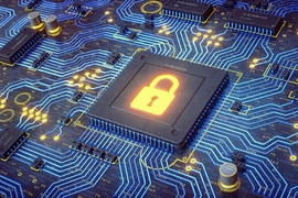 MIT researchers have built a new chip, hardwired to perform public-key encryption, that consumes only 1/400 as much power as software execution of the same protocols would. It also uses about 1/10 as much memory and executes 500 times faster.
