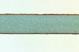 MIT researchers have 3-D printed ultrathin ceramic films that convert energy from one form into another for flexible electronics and biosensors. The process involves printing long, narrow lines of “piezoelectric” feedstock (pictured) on a substrate, overlapping the lines, and drying them out at room temperature.