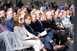 A large crowd at the event