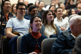 A large audience