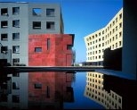 Makuhari Housing in Japan, designed by Steven Holl.