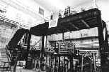 A state-of-the-art detector, the Bates Large Acceptance Spectrometer Toroid (BLAST), hotographed late last year. it is being built by a collaboration of approximately 50 physicists.