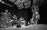 The Office of Government and Community Relations and the Algebra Project founded by Bob Moses (who directed the Student Nonviolent Coordinating Committee's Mississippi voter registration campaign, including in the 1964 Freedom Summer) presented Sweet Honey in the Rock singing songs of peace and justice in a children's concert at Kresge Auditorium on January 14. See story, page 9.