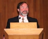 Dean for Undergraduate Education Robert Redwine adressed freshmen during convocation.