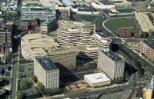 Aerial photograph of Technology Square
