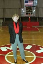 Professor Candace Royer, recently named as the new head of athletics.