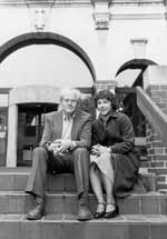 The Ingrams at Ashdown House in 1985.
