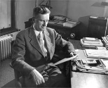 Professor Albert Dietz in an undated photo from the MIT museum